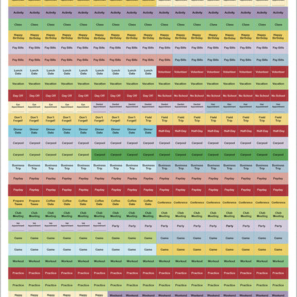 Wells st. by Lang Gnomes Family Plan-It Wall Kalender (August 2025 - December 2026)