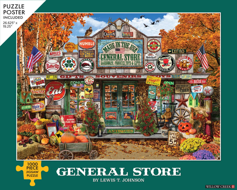 Willow Creek General Store Puzzel 1000 Stukjes