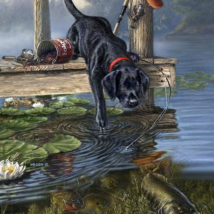 Willow Creek Labrador - Nibbles Puzzel 1000 stukjes