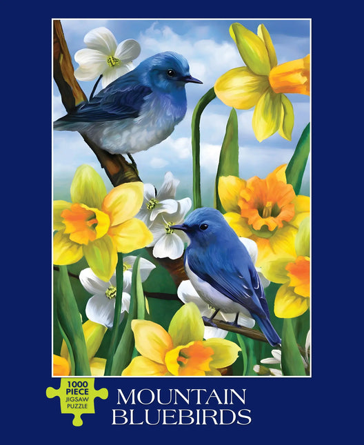 Willow Creek Mountain Bluebirds Puzzel 1000 Stukjes