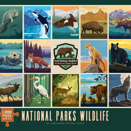 Willow Creek National Parks Wildlife Puzzel 1000 Stukjes