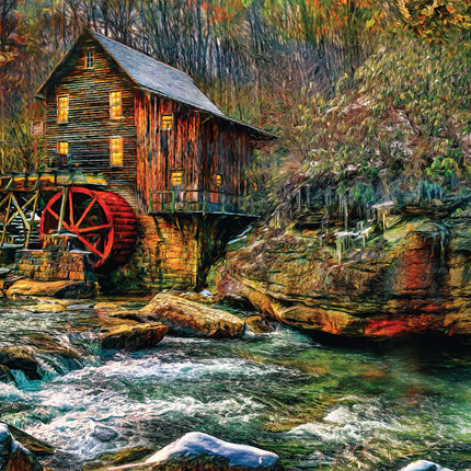 Willow Creek Old Mill Puzzel 1000 stukjes