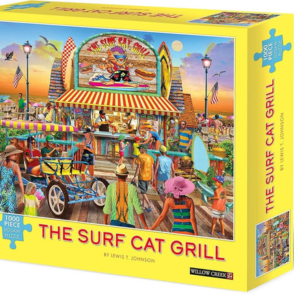 Willow Creek The Surf Cat Grill Puzzel 1000 Stukjes