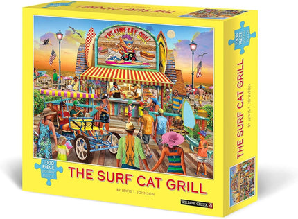 Willow Creek The Surf Cat Grill Puzzel 1000 Stukjes