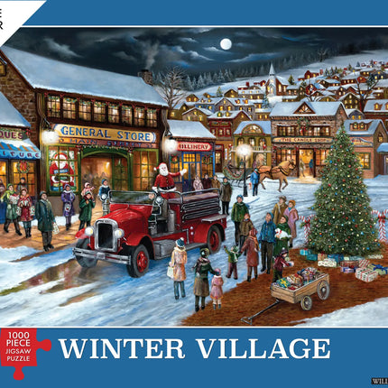 Willow Creek Winter Village Puzzel 1000 Stukjes